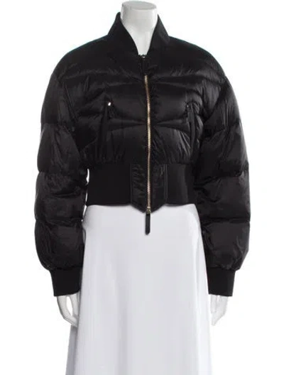 Pre-owned Khaite Nylon Down Jacket In Black