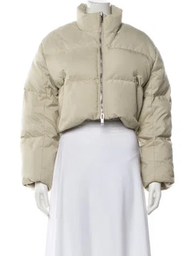 Pre-owned Khaite Nylon Down Jacket In Multi