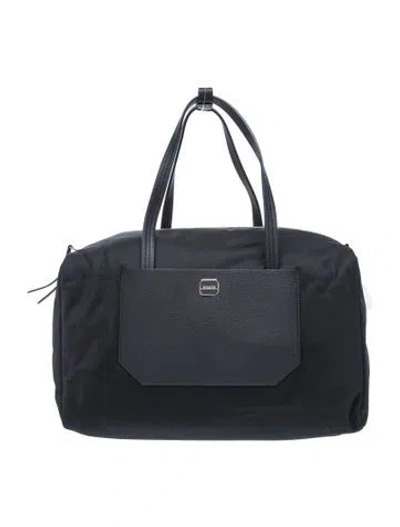Pre-owned Khaite Nylon Weekender Bag W/ Tags In Black
