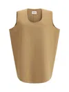 Khaite Nyona Wool Dress In Brown
