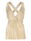 Khaite Oli Silk Top In Neutrals