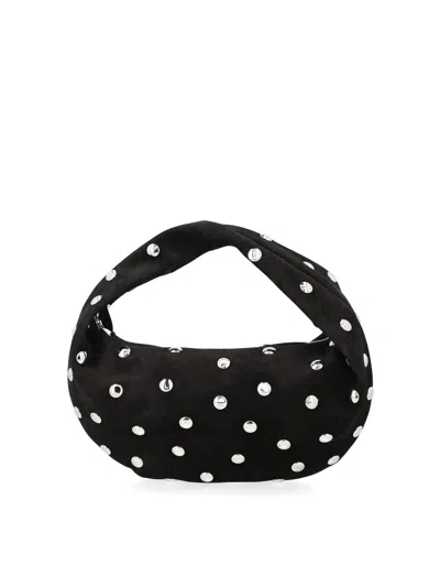 Khaite Olive Medium Hobo Bag In Black