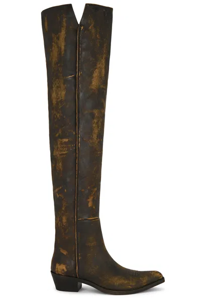 Khaite Olive Otk Boots 25 In Black