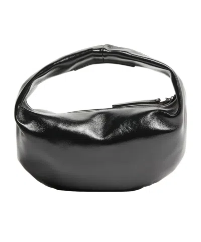 Khaite Olivia Hobo Medium Bag In Black