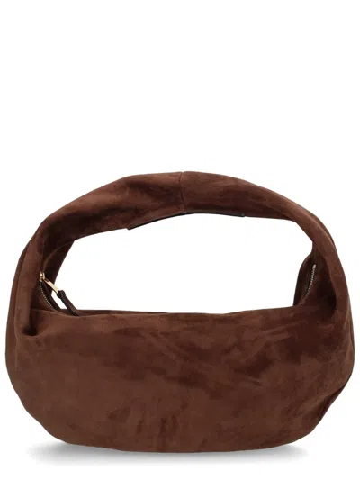 Khaite Olivia Hobo Medium Bag In Pink