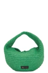 Khaite Olivia Hobo Medium Bag In Forest Green