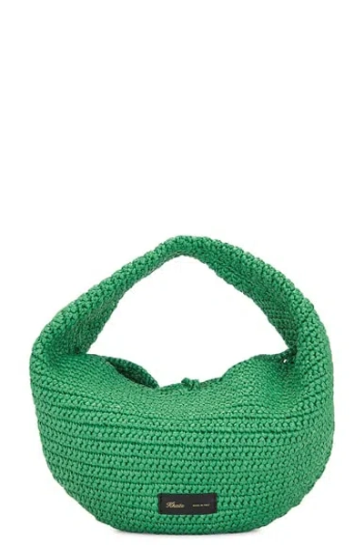 Khaite Olivia Hobo Medium Bag In Forest Green