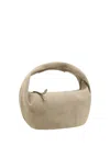 Khaite Olivia Hobo Medium Shoulder Bag In Wheat