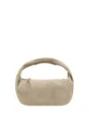 Khaite Olivia Hobo Medium Shoulder Bag In Wheat