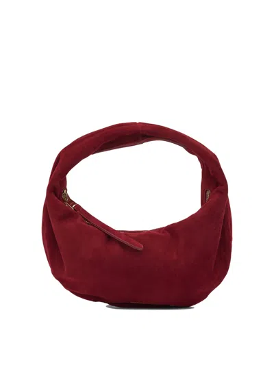 Khaite "olivia Hobo" Small Handbag In Red