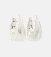 Khaite Olivia Hoop Earrings In Silver