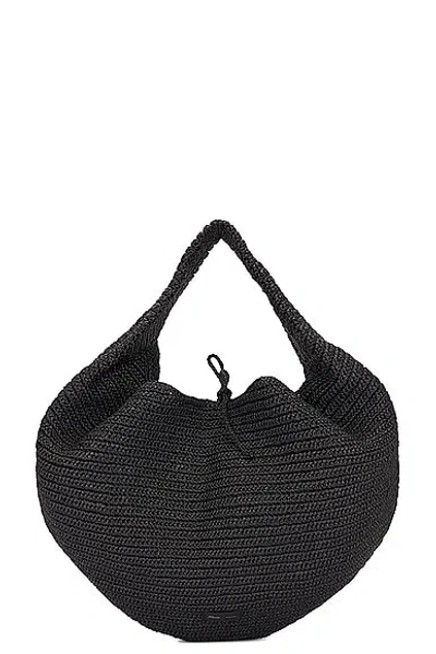 Khaite Olivia Large Hobo Bag In Black