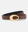 Khaite Olivia Leather Belt
