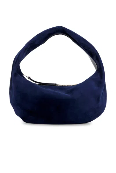Khaite Olivia Medium Hobo Bag In Blue