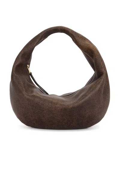 Khaite Olivia Medium Hobo Bag In Natural & Black
