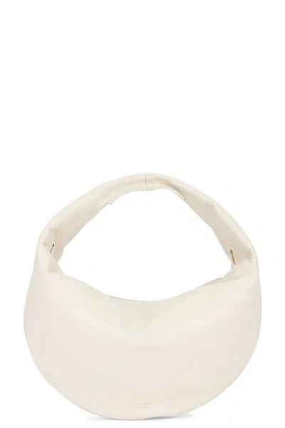 Khaite Olivia Medium Hobo Bag In White