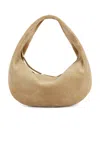 Khaite Olivia Medium Hobo Bag In Wheat