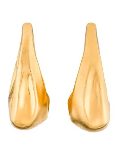 Pre-owned Khaite Olivia Medium Hoop Earrings In Multi