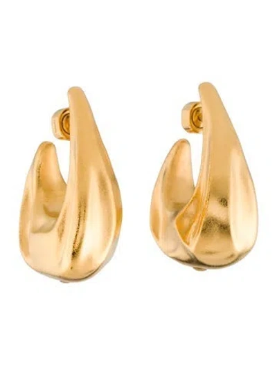 Pre-owned Khaite Olivia Medium Hoop Earrings In Multi