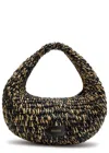 Khaite Olivia Medium Raffia Top Handle Bag In Multi