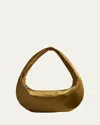 Khaite Olivia Medium Sport Nylon & Suede Shoulder Bag