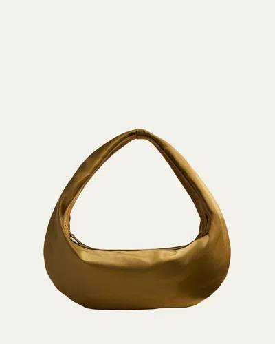 Khaite Olivia Medium Sport Nylon & Suede Shoulder Bag