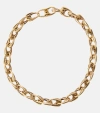 KHAITE OLIVIA 18KT GOLD-PLATED CHAIN NECKLACE