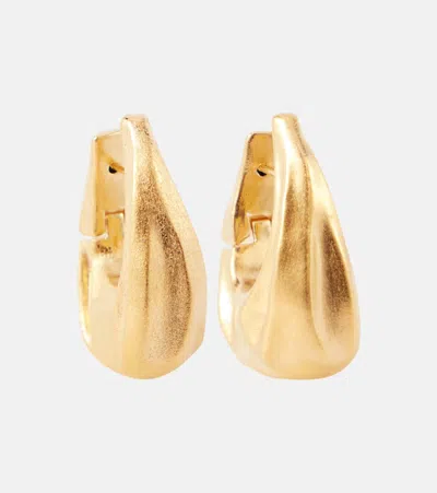 Khaite Olivia Small 18kt Gold-plated Hoop Earrings