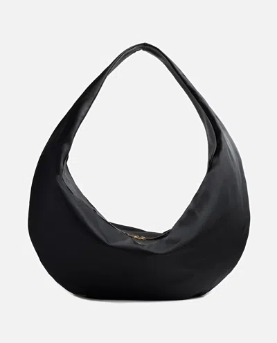 Khaite Olivia Sport Xl Hobo In Black