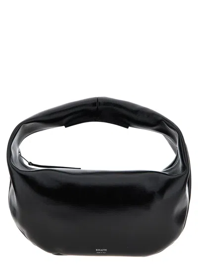 Khaite Olivia Zipped Tote Bag In Black