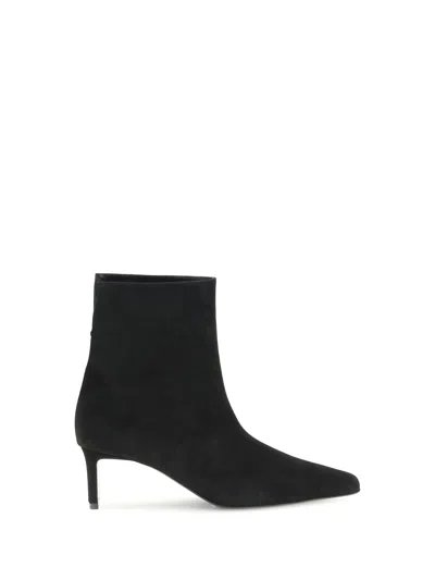 Khaite Ona Ankle Boot 55 In Black