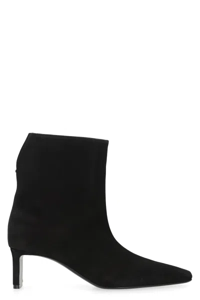 KHAITE ONA ANKLE BOOTS IN SUEDE