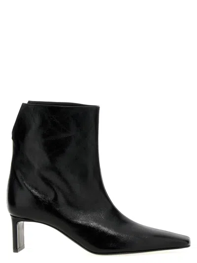 Khaite 'ona' Ankle Boots In Black