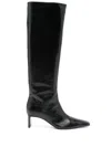 Khaite Ona Knee High Boots 55 In Multi