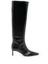Khaite Ona Knee High Boots 55 In Multi