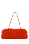 Khaite Borsa A Spalla Simona In Cavallino Arancione   Donna