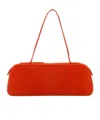 Khaite Borsa A Spalla Simona In Cavallino Arancione   Donna