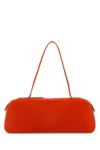 Khaite Borsa A Spalla Simona In Cavallino Arancione   Donna