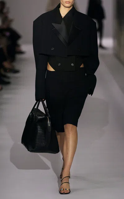 Khaite Orville Suiting Vest In Black