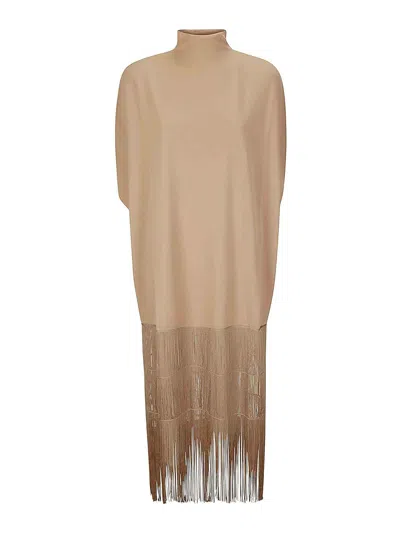 Khaite Oversized Beige Dress