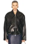 Khaite Owey Jacket In Black