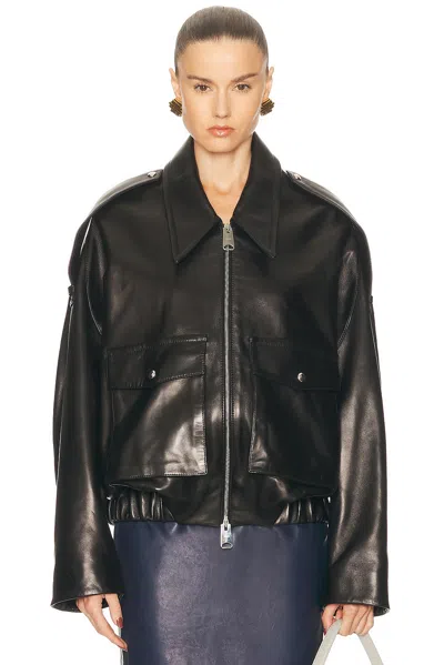 Khaite Owey Jacket In Black