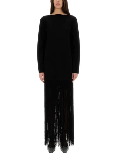 Khaite Paley Dress In Black