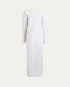 Khaite Paley Dress In Glaze