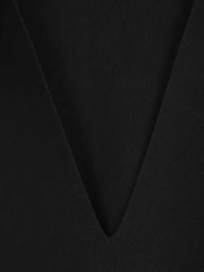Khaite Paley Maxi Dress In Black