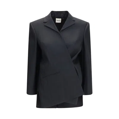 Khaite Palto Jacket In Black