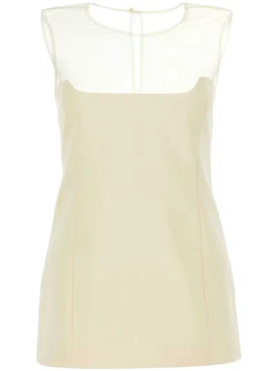 KHAITE PANELLED BLOUSE