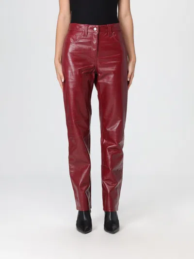 Khaite Pants  Woman Color Burgundy