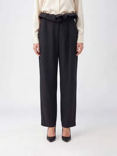 Khaite Pants Woman Color Black