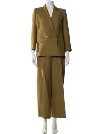 Pre-owned Khaite Pantsuit In Green